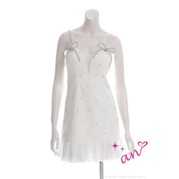 画像4: ミニドレス [an]AOC-3864