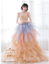 ロングドレス [couture an]AOC-WD-056