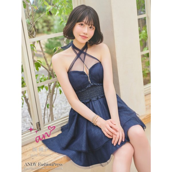 画像3: ミニドレス [an]AOC-4143