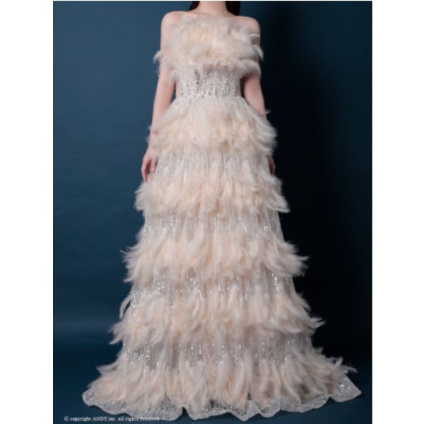 画像5: ロングドレス [couture an]AOC-WD-040 (5)