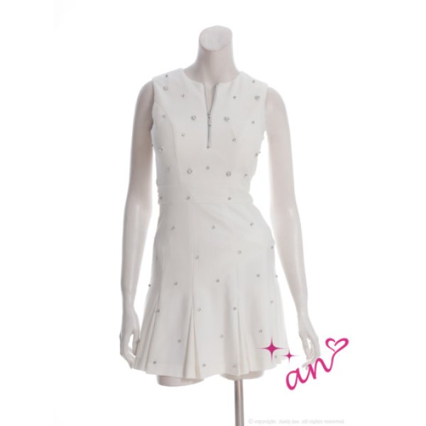 画像4: ミニドレス [an]AOC-3862 (4)